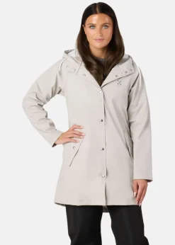 Online X-trail Rain Coat W Beige
