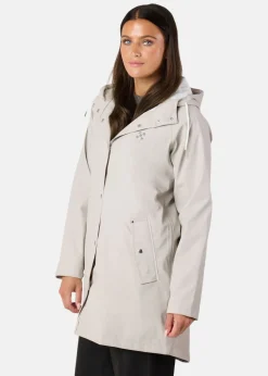Online X-trail Rain Coat W Beige