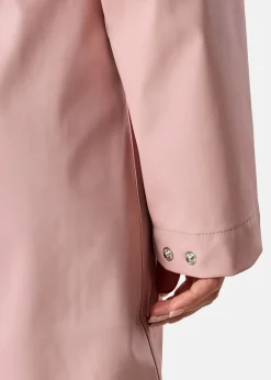 Online X-trail Rain Coat W Dusty Rose