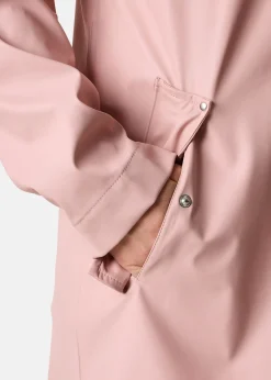 Online X-trail Rain Coat W Dusty Rose