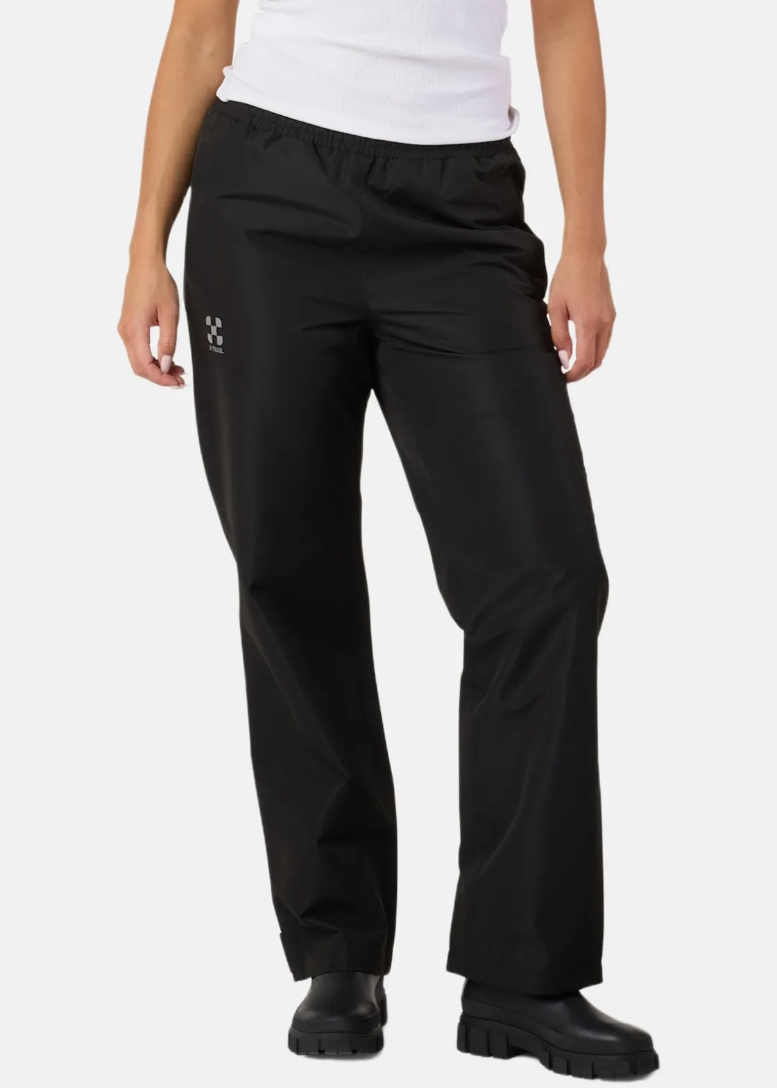 New X-trail Rain Shell Pants W Black
