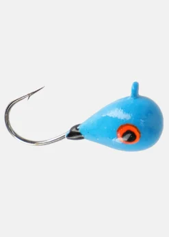 New Blue Fox Raindrop with eye 8 Fluo Vit/Blå