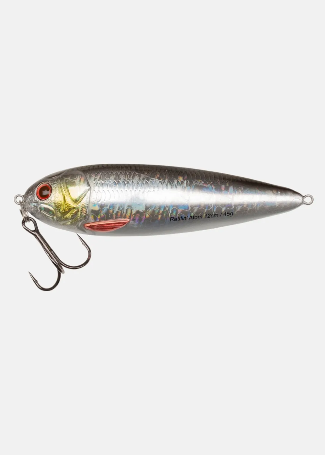 Clearance Abu Garcia Rattlin Atom 9.5cm Silver Roac No Color