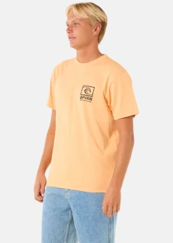 Sale Rip Curl RAW ENERGY TRAD TEE MANDARIN ZEST
