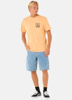 Sale Rip Curl RAW ENERGY TRAD TEE MANDARIN ZEST