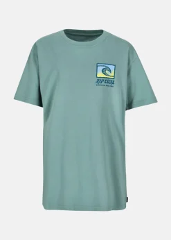 Best Rip Curl RAW ENERGY TRAD TEE -BOY BLUE LAGOON