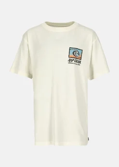 Rip Curl RAW ENERGY TRAD TEE -BOY BONE