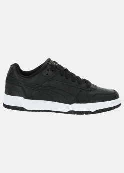 Outlet Puma RBD Game Low Jr Puma Black-Puma Black-Puma Team Gold-PUMA White