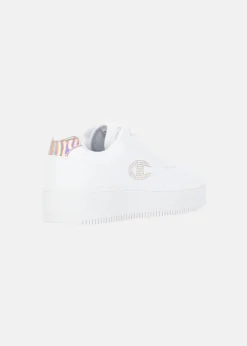 Clearance Champion RD18 PLATFORM GLITTER G GS Low Bright White