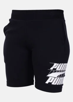 New Puma Rebel Bold Shorts TR B Cotton Black