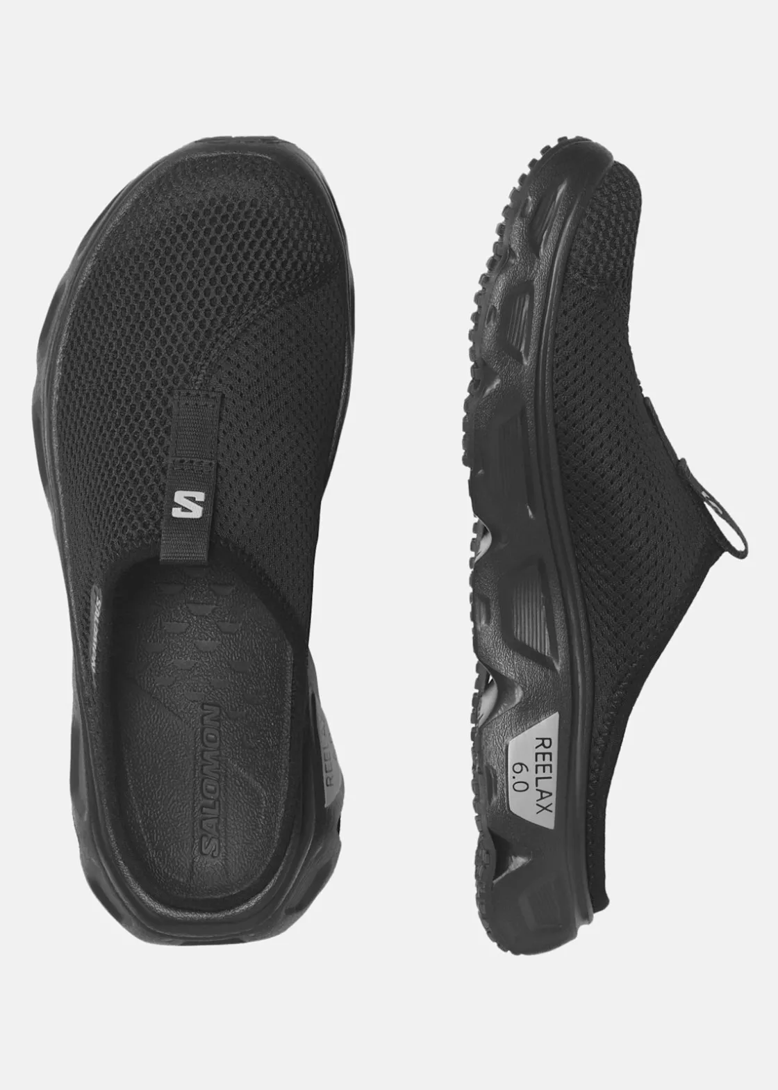 Discount Salomon REELAX SLIDE 6.0 Black / Black / Alloy