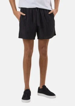 Outlet Denim Factory Resort Shorts Dark Black