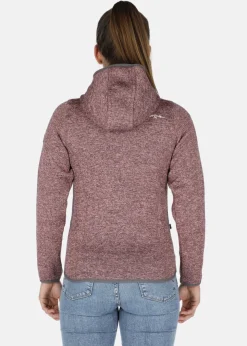 Clearance Swedemount Reykjavik Fleece Hood Jacket 2.0 W Dusty Rose Melange