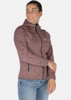 Clearance Swedemount Reykjavik Fleece Hood Jacket 2.0 W Dusty Rose Melange