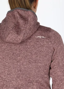 Clearance Swedemount Reykjavik Fleece Hood Jacket 2.0 W Dusty Rose Melange