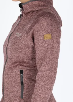 Clearance Swedemount Reykjavik Fleece Hood Jacket 2.0 W Dusty Rose Melange