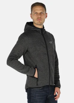 Sale Swedemount Reykjavik Fleece Hood Jacket 2.0 Charcoal Melange