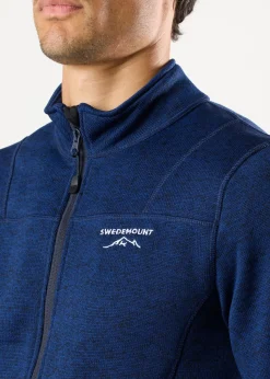 Outlet Swedemount Reykjavik Fleece Jacket 2.0 Navy Melange
