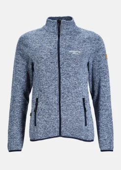 Outlet Swedemount Reykjavik Fleece Jacket 2.0 W Blue Melange