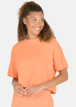 Hot Athlecia Reynolds W S/S Tee Peach Cobbler