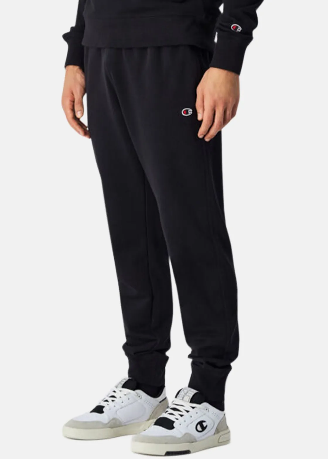 Discount Champion Rib Cuff Pants Black Beauty