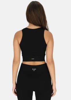 Ellen New York Rib Seamless Bra Black