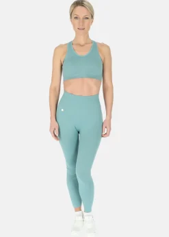 Clearance Swedemount Ribbed Seamless Bra W Seaweed Green