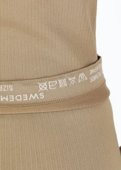 Online Swedemount Ribbed Seamless Fullzip Hood W Coffee