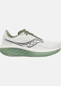 New Saucony RIDE 18 WHITE/OLIVINE