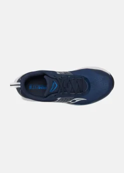 Discount Saucony RIDE KDZ NAVY/SILVER