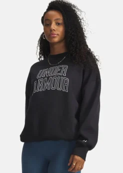 Discount Under Armour Rival Flc OS Varsity Crew Black