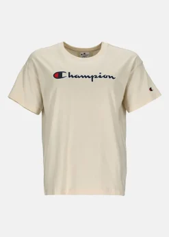 Hot Champion Rochester Crewneck T-Shirt W Parchment