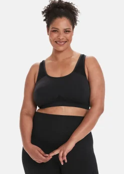 Discount Q-collection Rosa W Medium Support Seamless Black