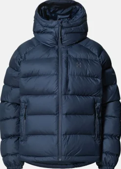 Sale Haglöfs Rosson Down Hood Women Tarn Blue
