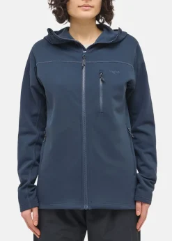 Outlet Haglöfs Rosson Mid Hood Women Tarn Blue