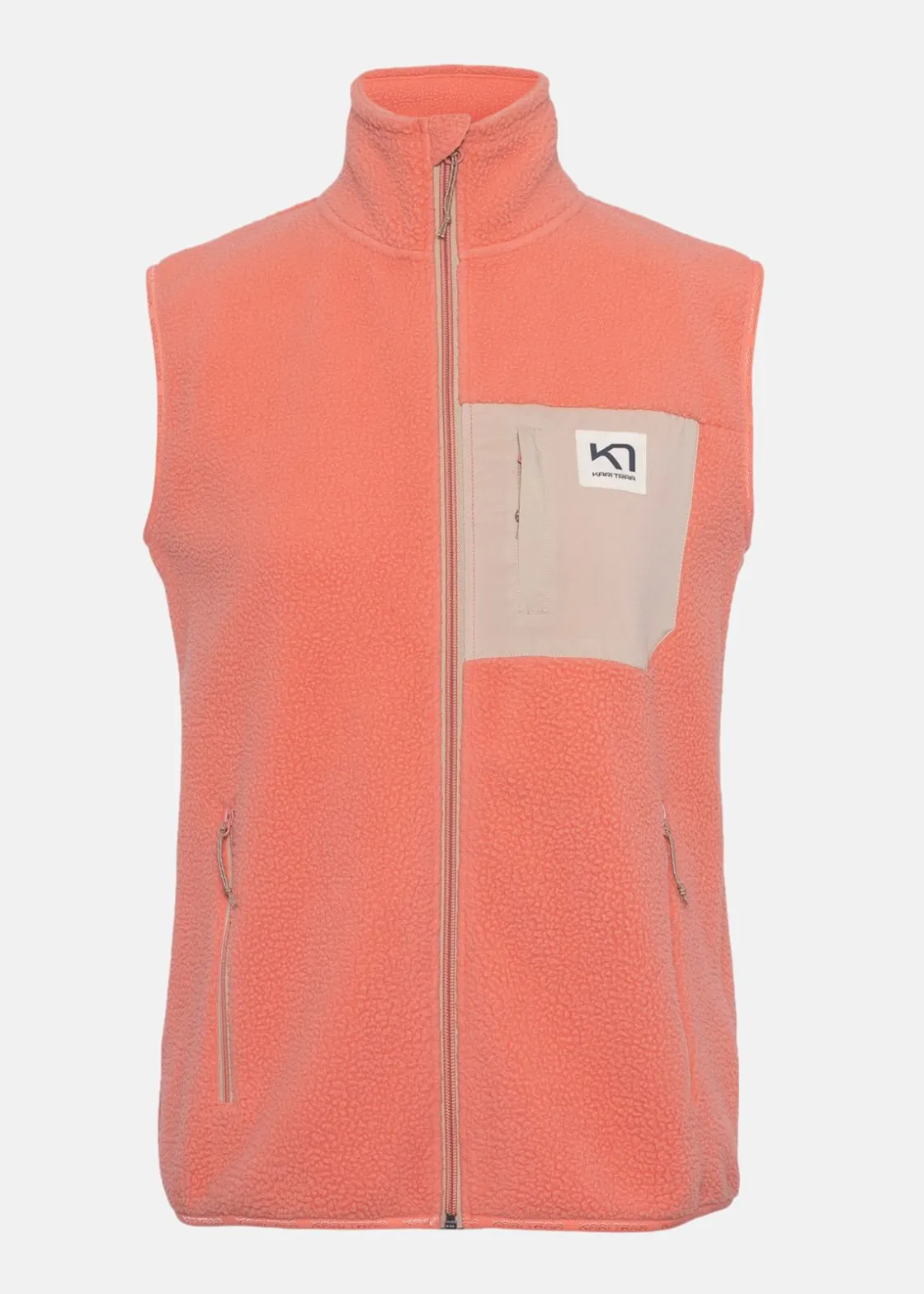 New Kari Traa ROTHE VEST PEACH PINK
