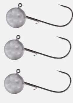 Best Wiggler Round Jig Head 2/0-5G Grå