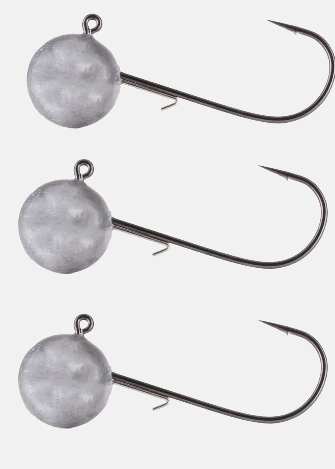 Best Wiggler Round Jig Head 2/0-5G Grå
