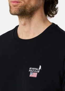 Hot RS Polo Crew Tee Black