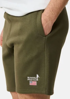 Best RS Polo Shorts Olive Green