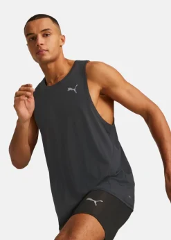 New Puma RUN FAVORITE SINGLET M PUMA Black