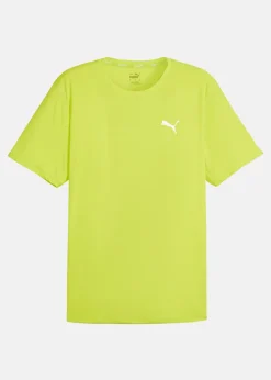 Best Puma RUN FAVORITE VELOCITY TEE Lime Pow