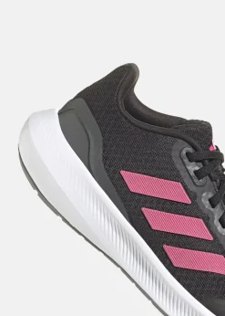New Adidas RUNFALCON 3.0 K CBLACK/PULMAG/GRESIX