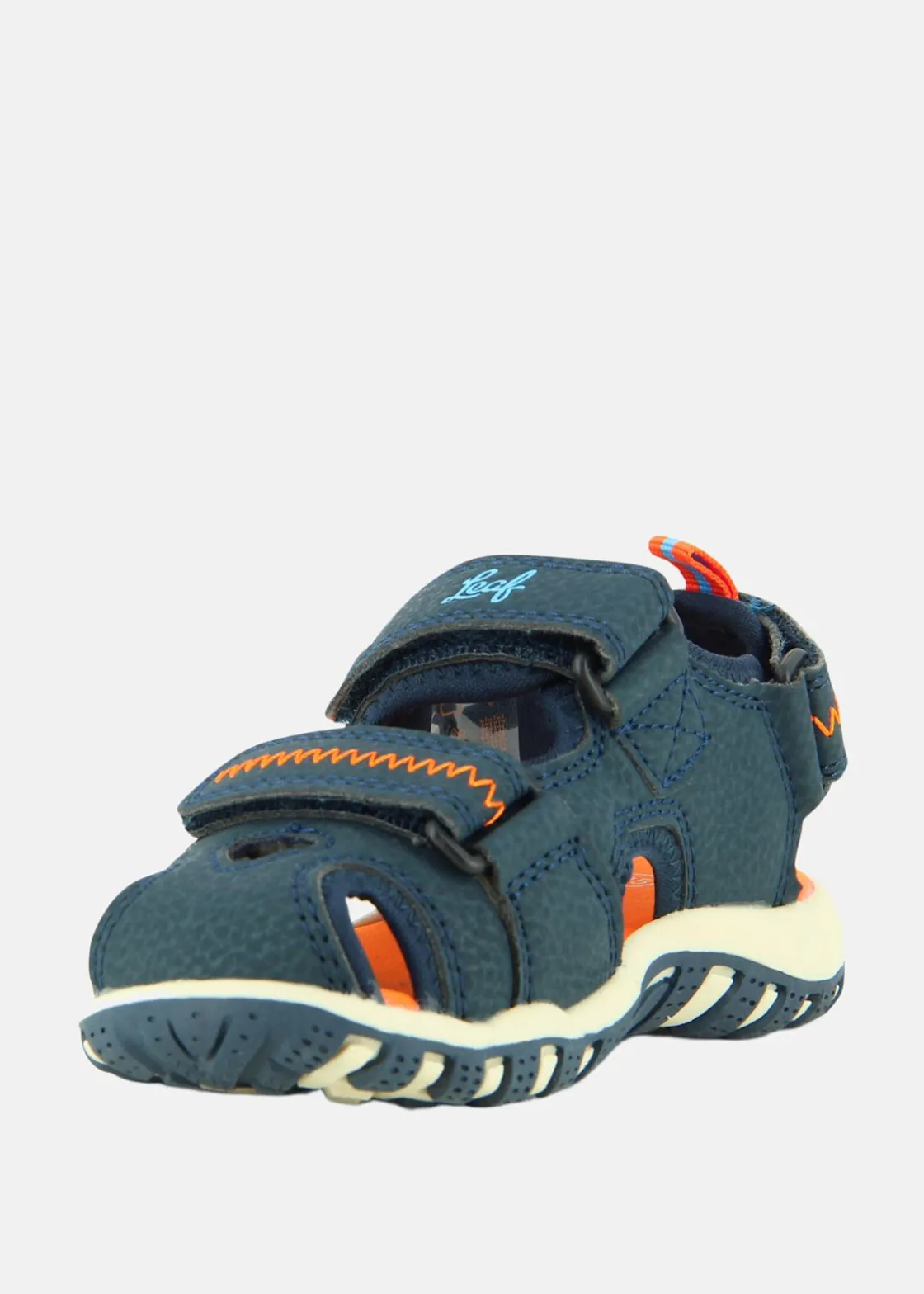 Clearance Leaf Runn NavyOrange