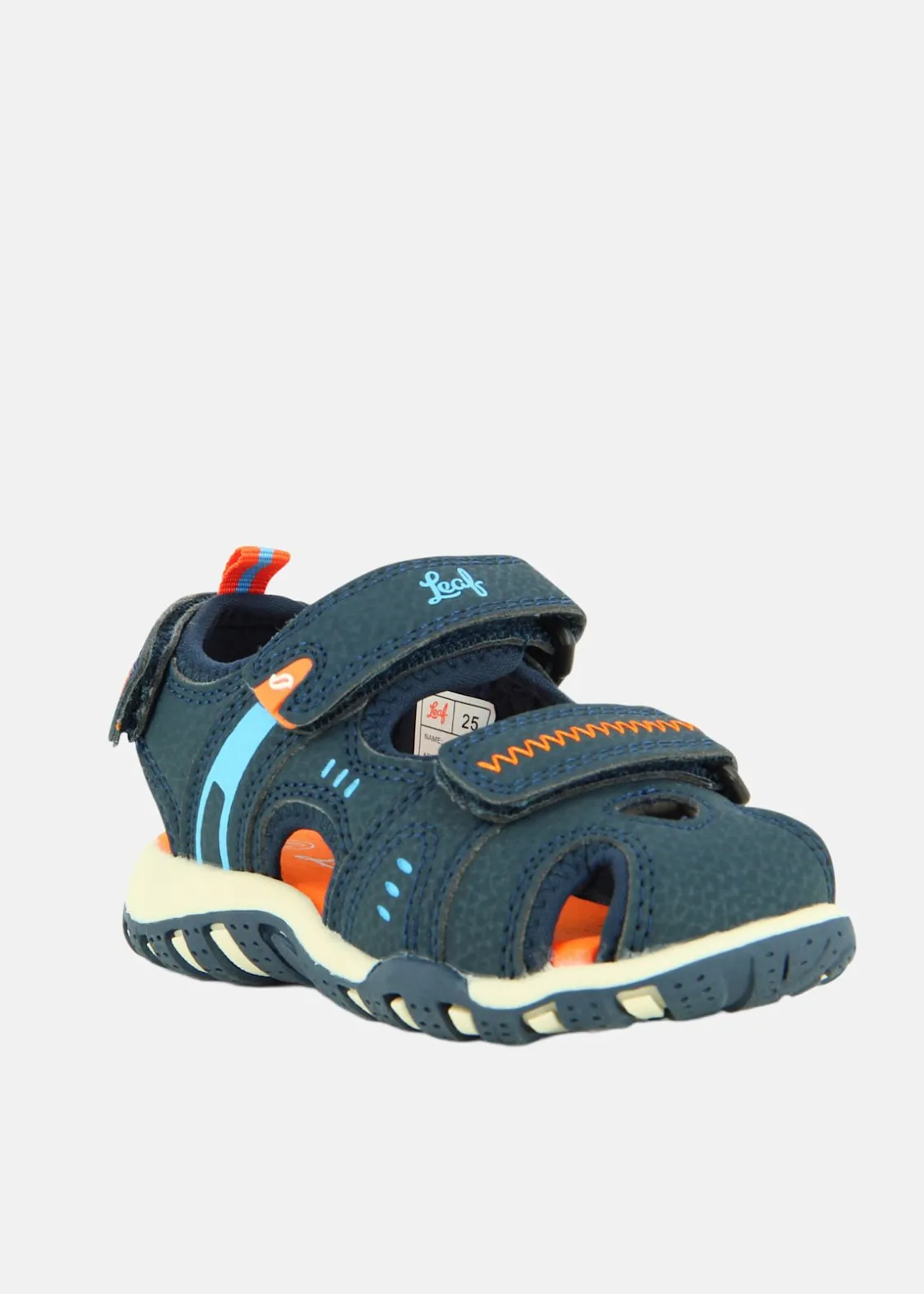 Clearance Leaf Runn NavyOrange