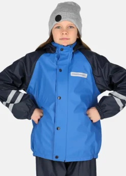 Sale Swedemount Rusk Fleece Rain Set JR Blue/Dk Navy