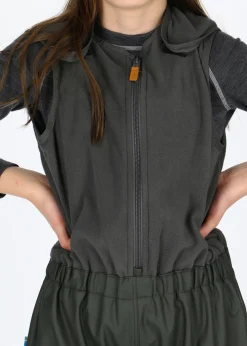 Swedemount Rusk Fleece Rain Set JR Olive/Dk Olive