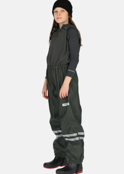 Swedemount Rusk Fleece Rain Set JR Olive/Dk Olive