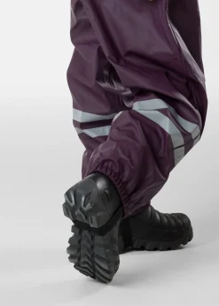 Online Swedemount Rusk Fleece Rain Set JR Lt Pink/Plum