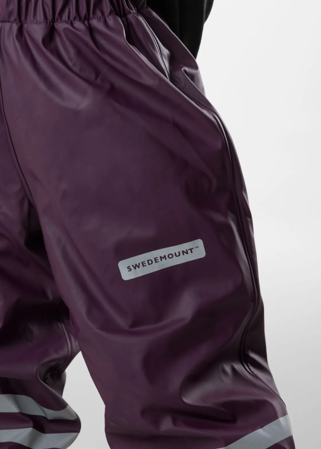 Online Swedemount Rusk Fleece Rain Set JR Lt Pink/Plum